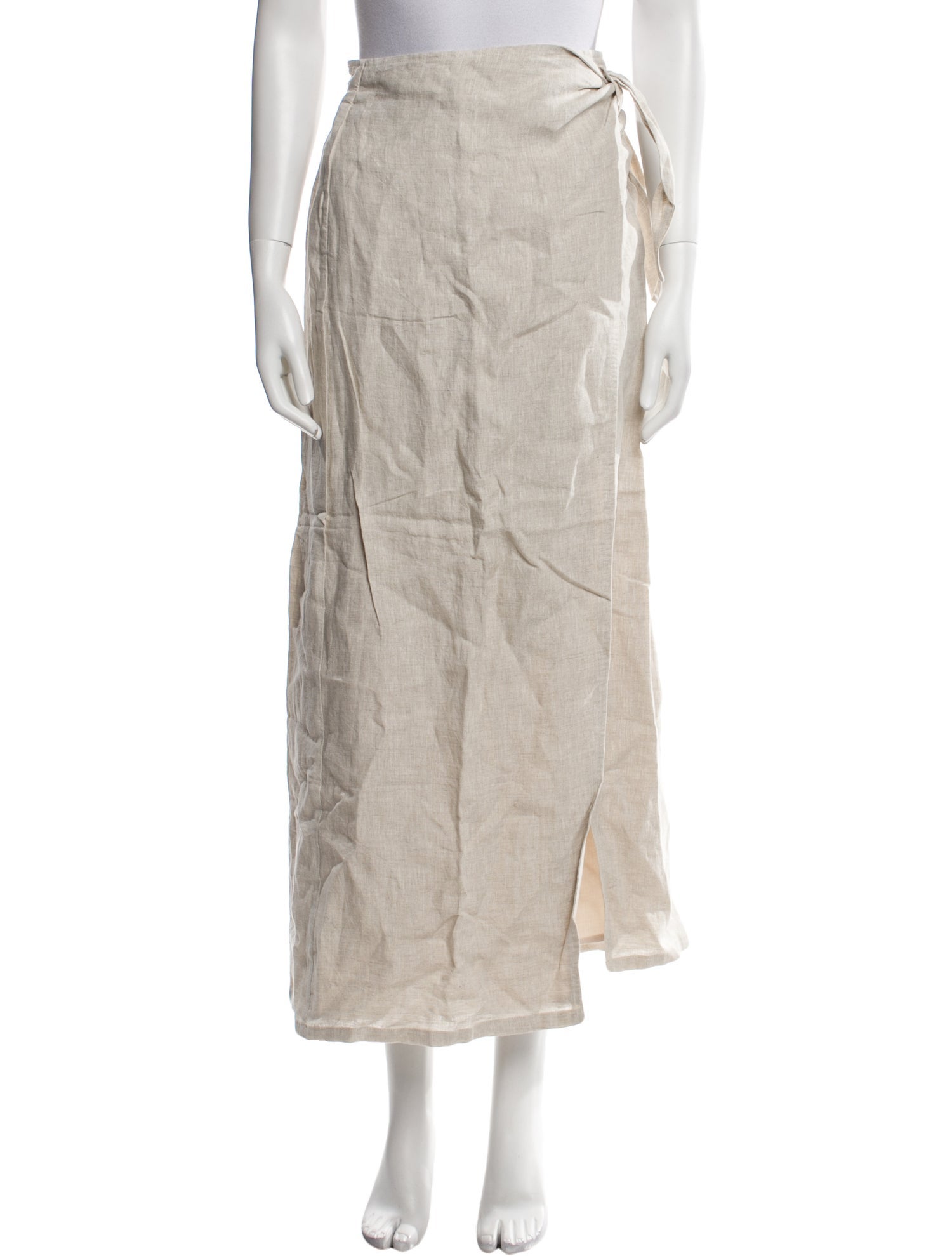 Dissh Linen Midi Length Skirt w/ Tags