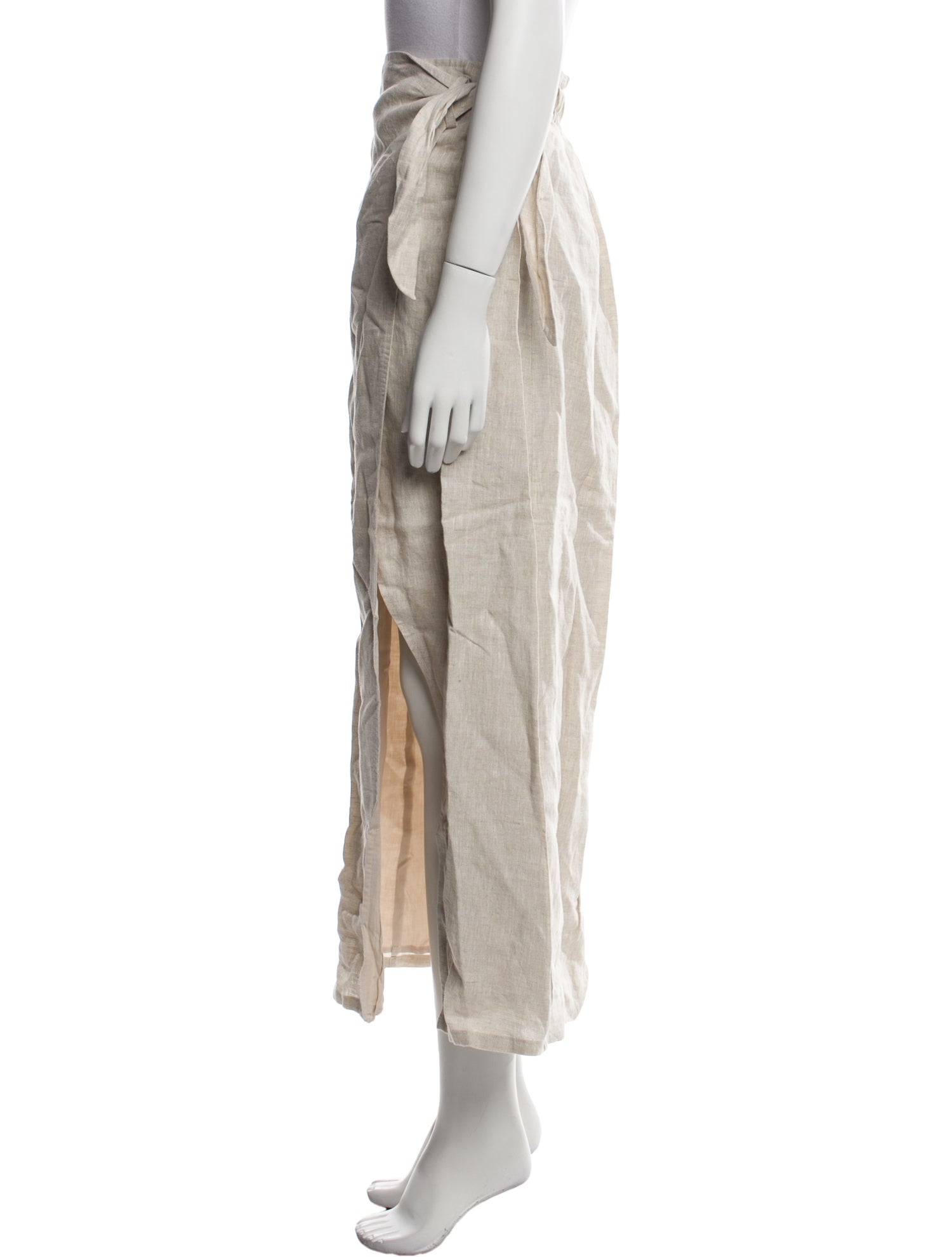 Dissh Linen Midi Length Skirt w/ Tags