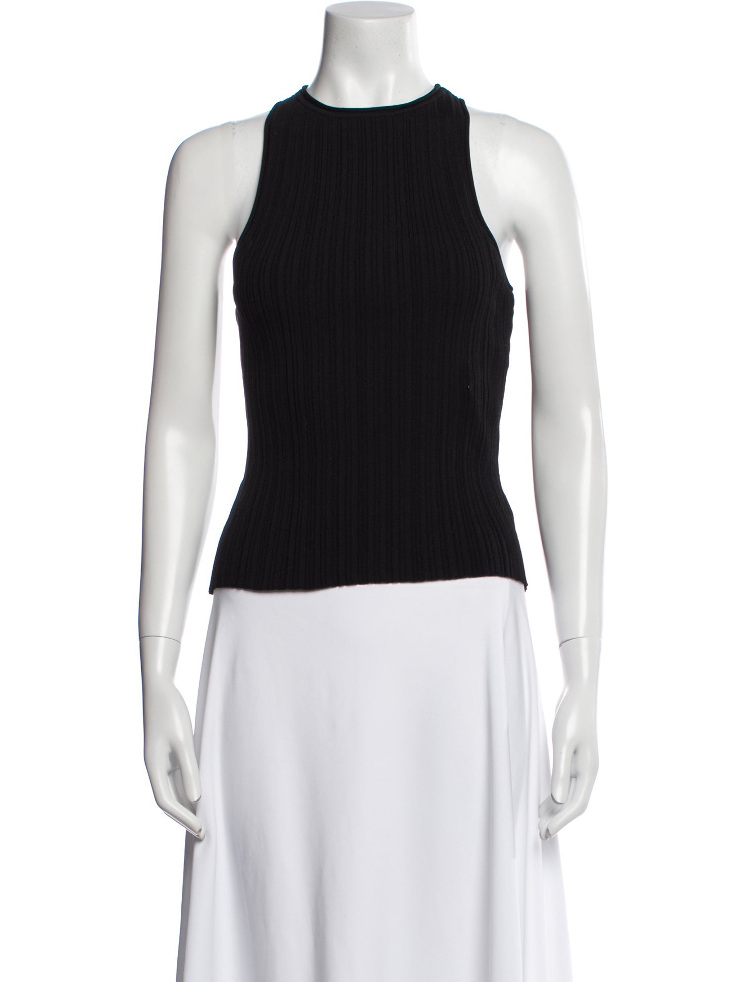Dissh Crew Neck Sleeveless Top