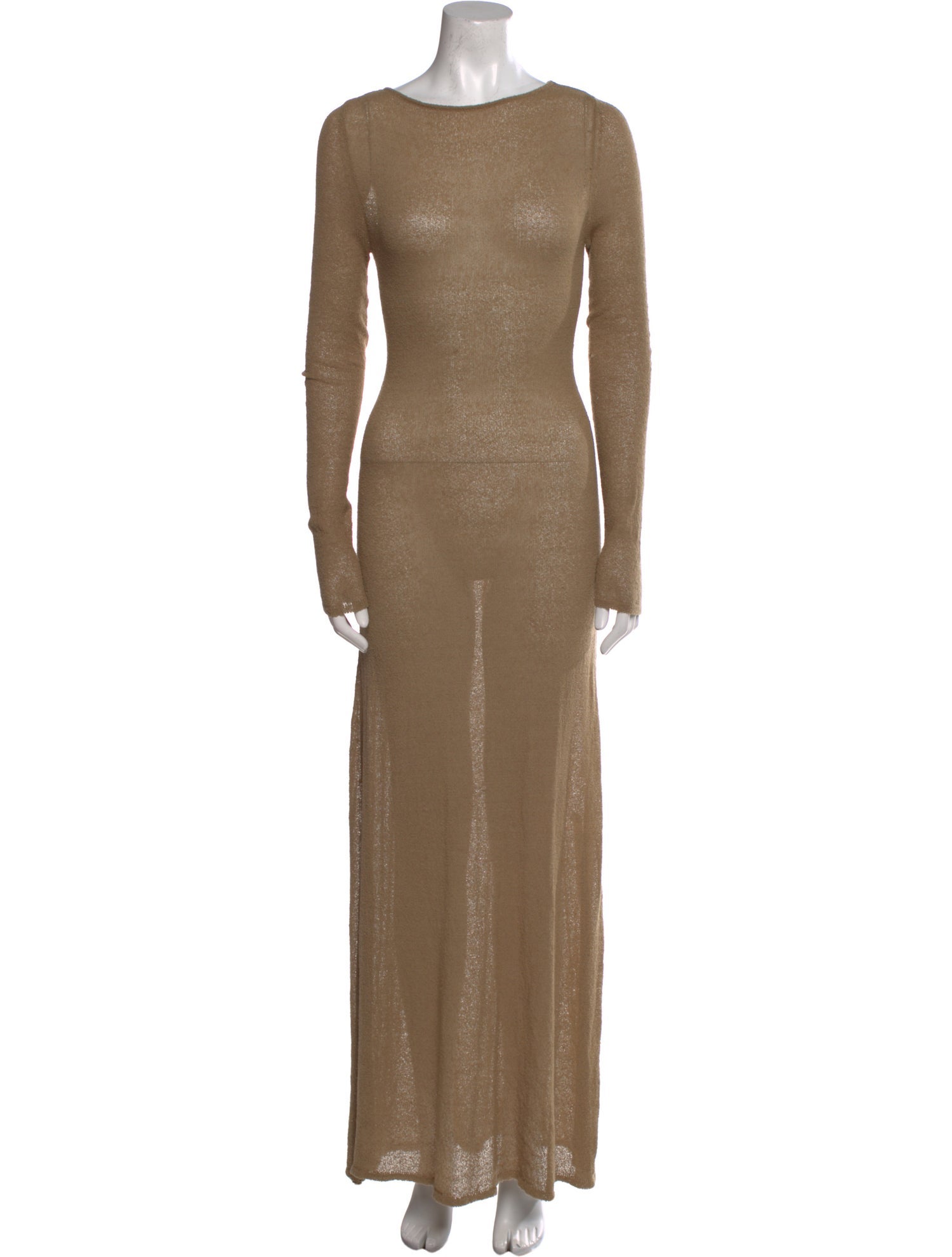 Dissh Bateau Neckline Long Dress