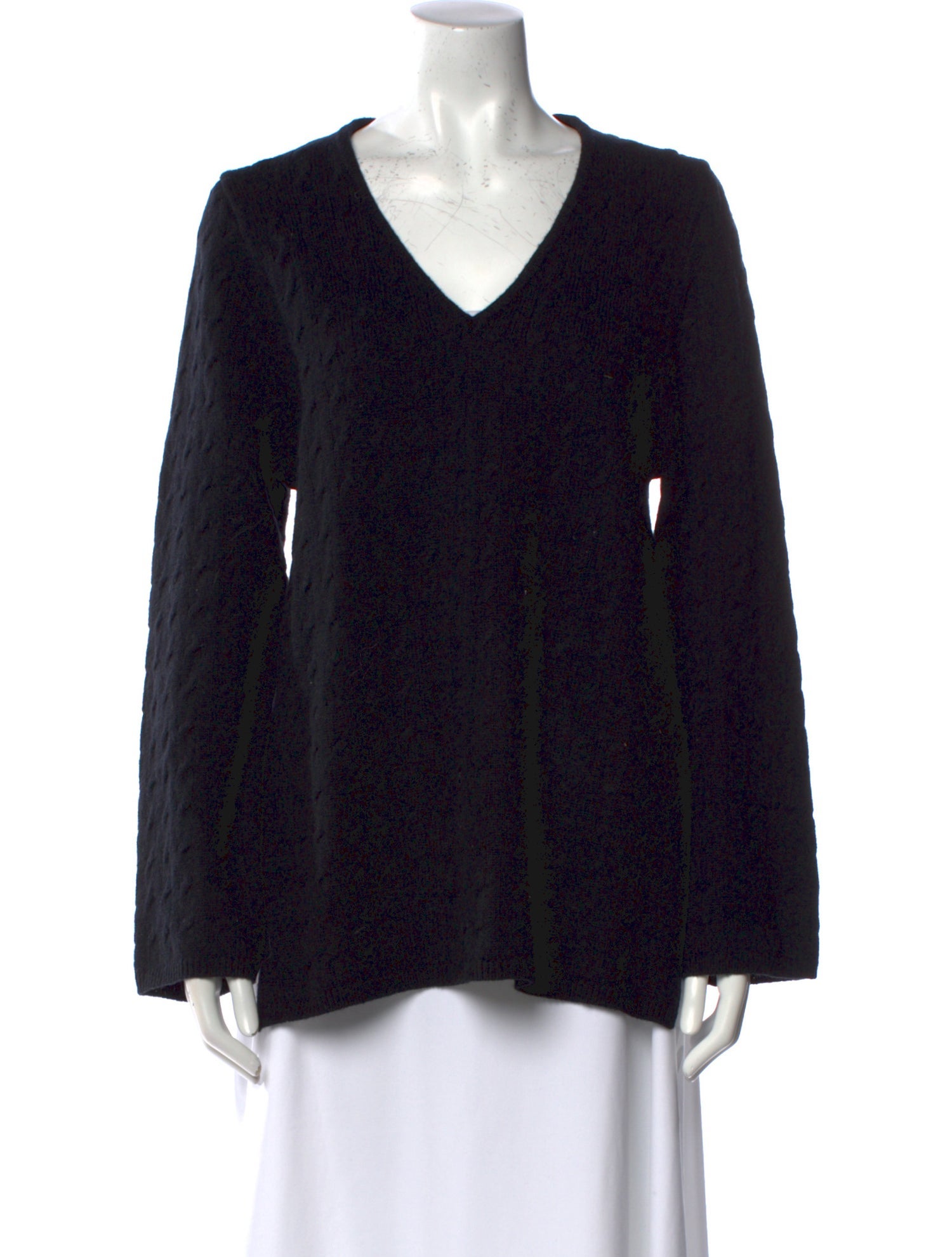 Dissh Printed V-Neck Sweater