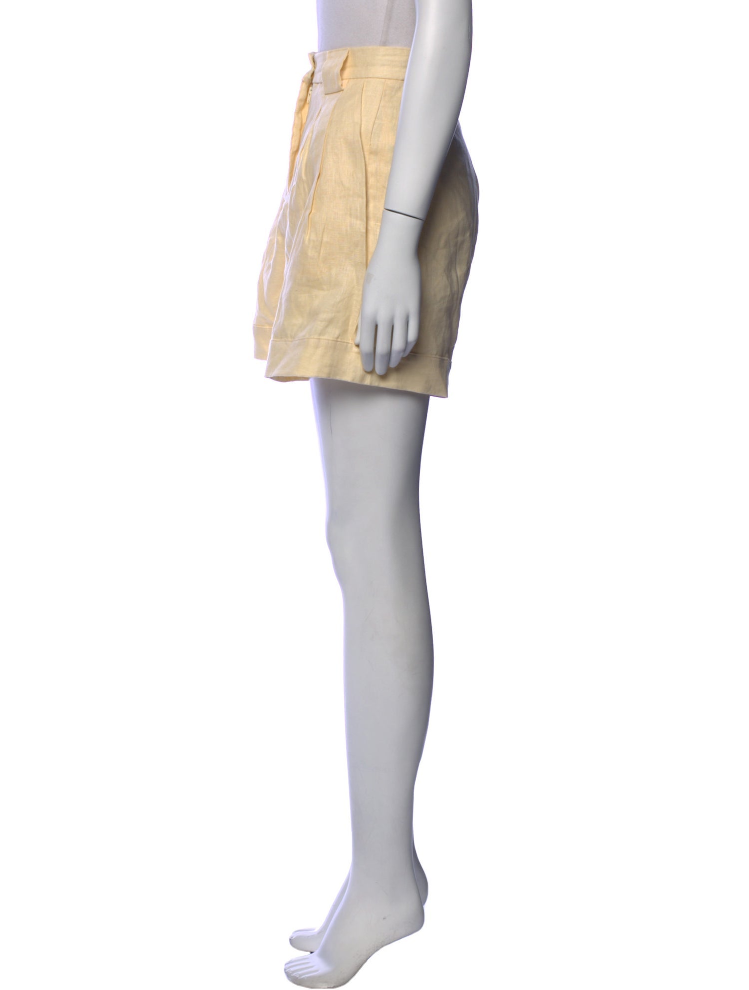 Dissh Linen Knee-Length Shorts w/ Tags