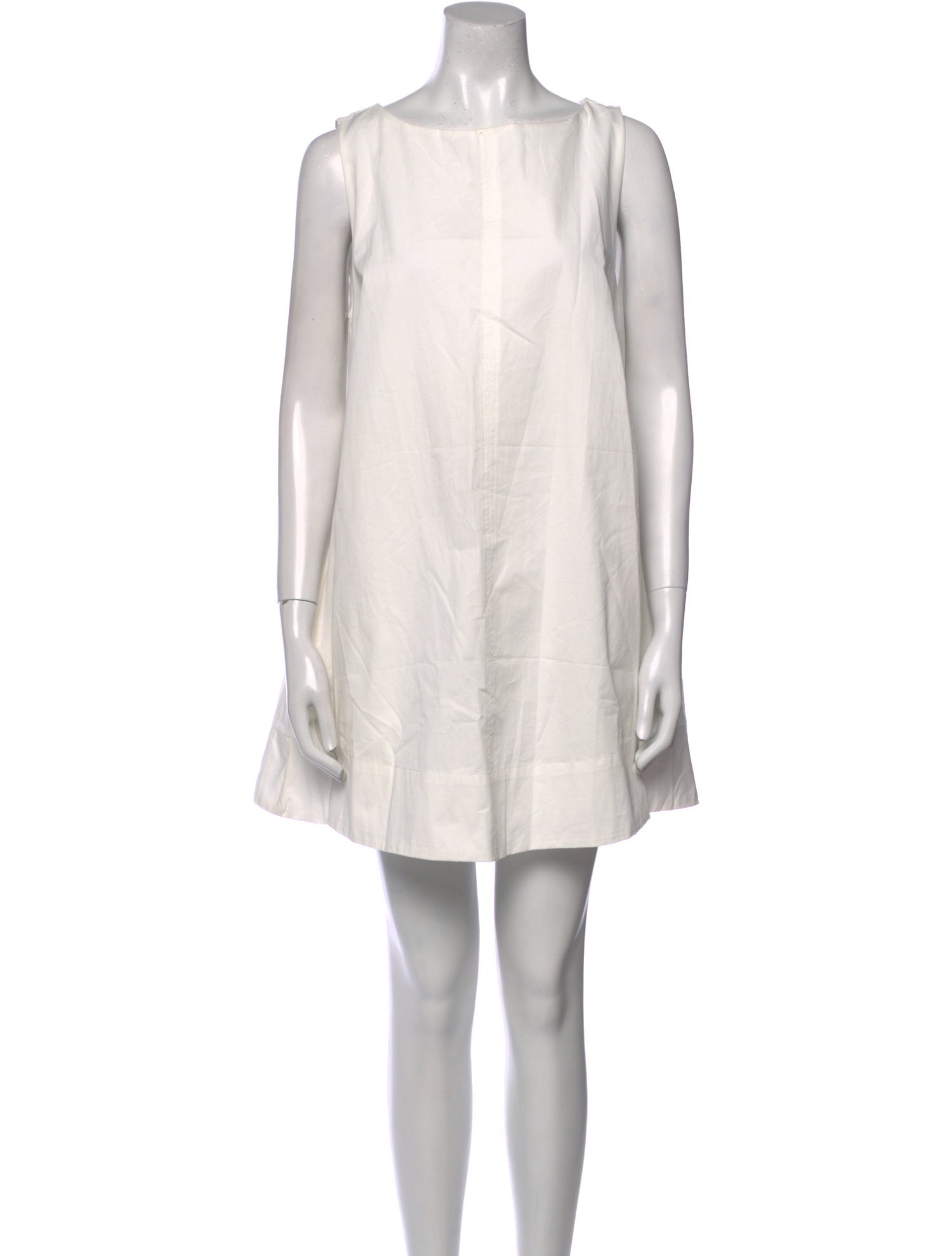 Dissh Bateau Neckline Mini Dress