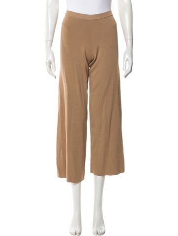 Pre-owned Dissh Wide Leg Pants In Brown