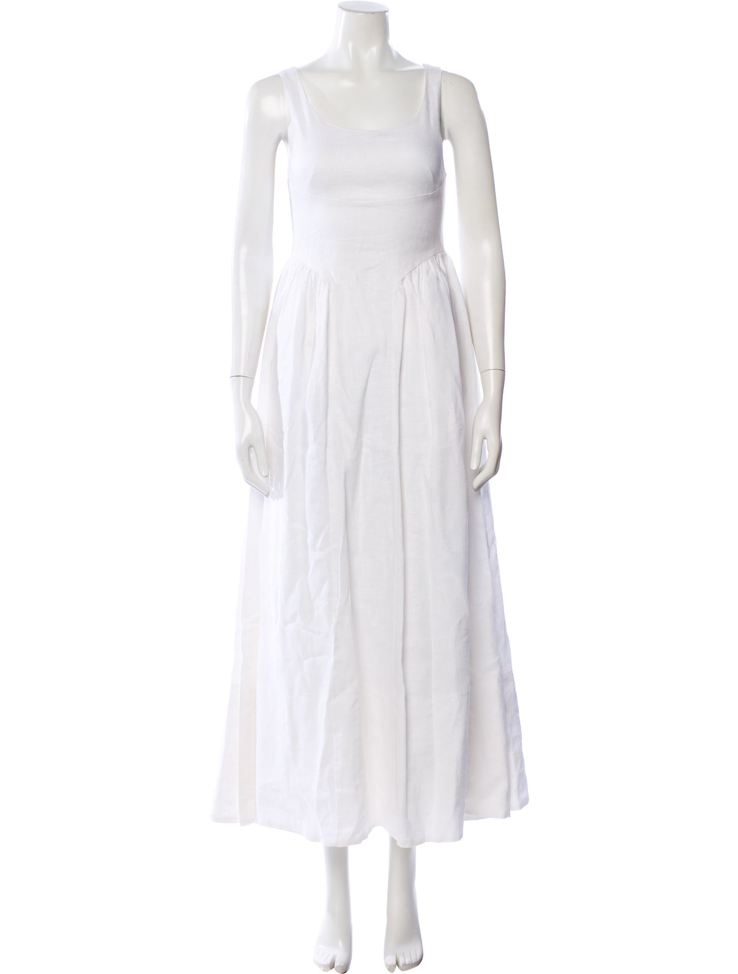 Dissh Linen Long Dress - White Dresses, Clothing - WDHIS30596 | The RealReal Dissh Linen Long Dress - White Dresses, Clothing - WDHIS30596 | The RealReal