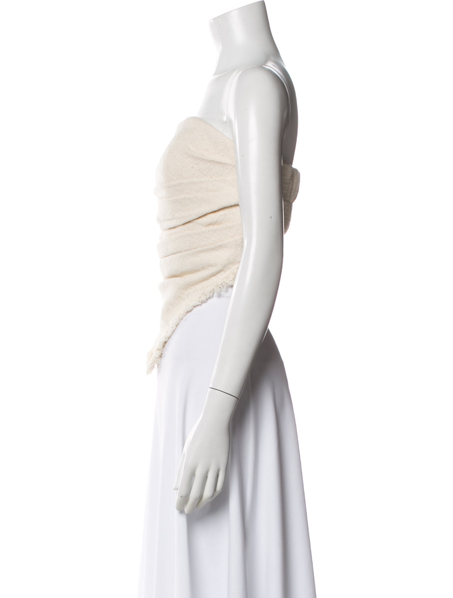 Dissh Strapless Crop Top