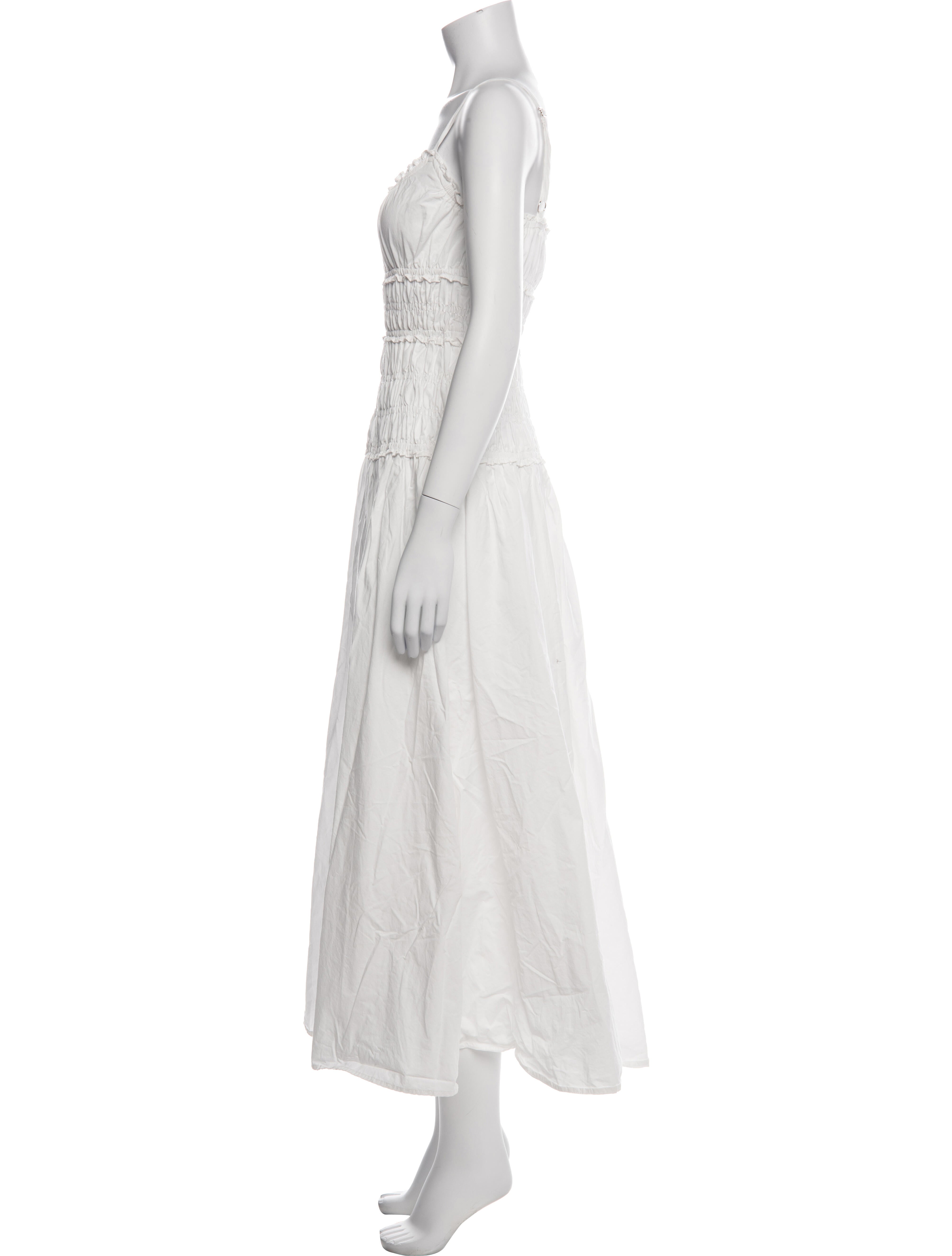 Dissh Scoop Neck Midi Length Dress