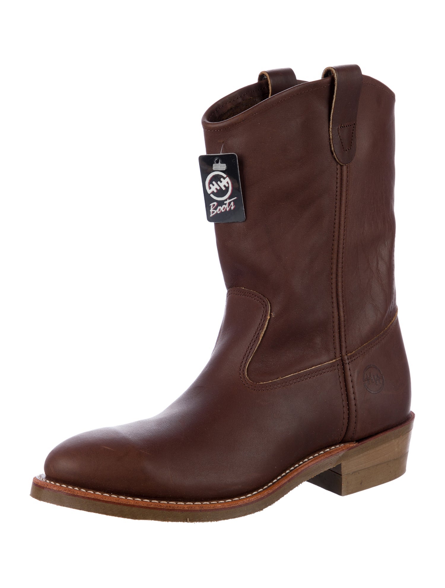 Double H Leather Western Boots