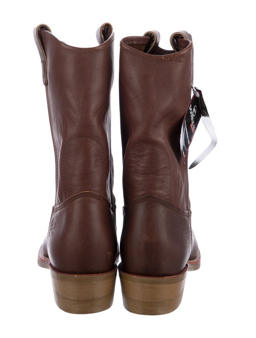 Double H Leather Western Boots