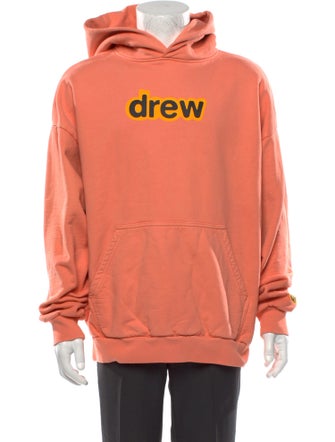 Drew House Graphic Print V-Neck Hoodie