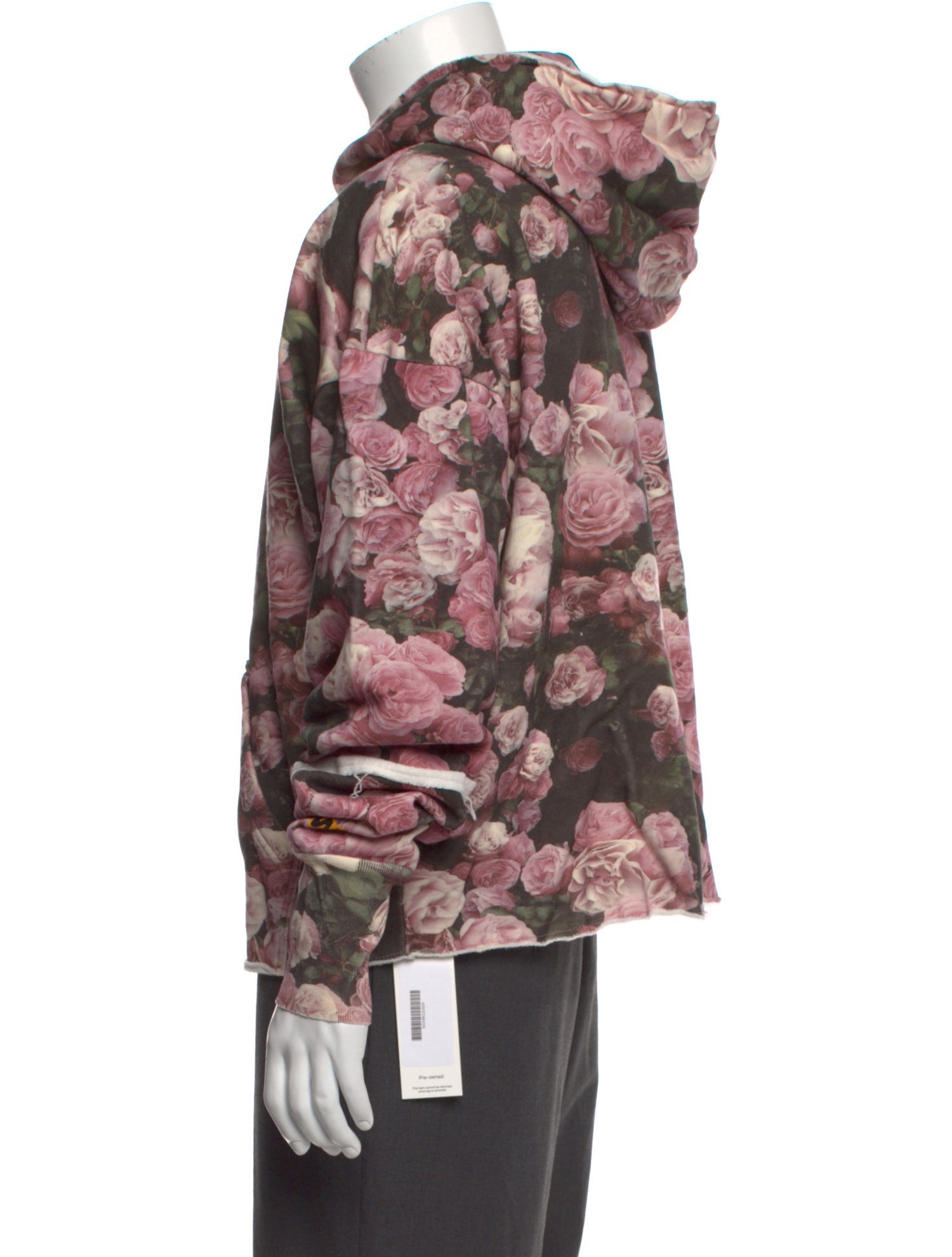 Drew House Floral Print Crew Neck Hoodie