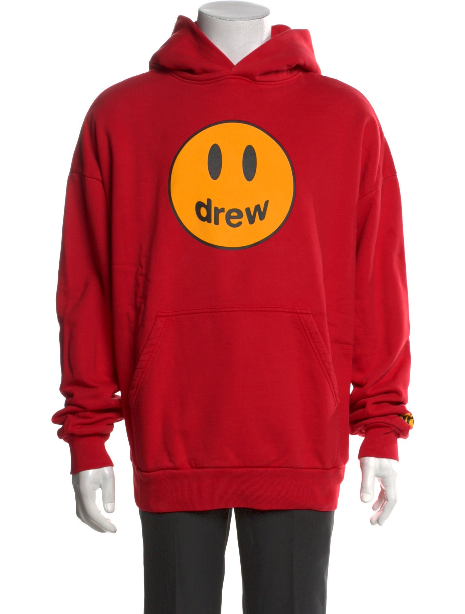 Drew House Graphic Print V-Neck Hoodie
