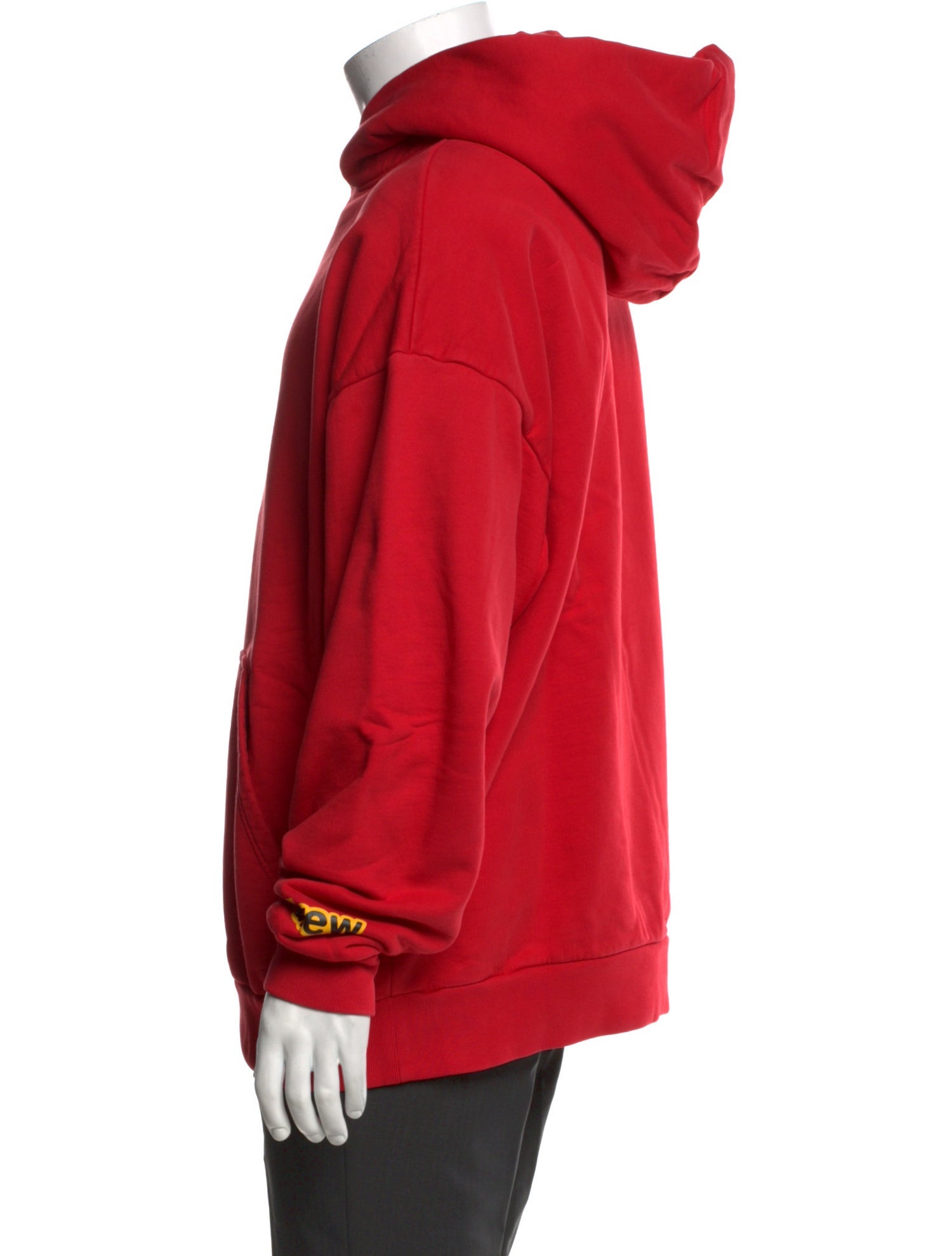 Drew House Graphic Print V-Neck Hoodie