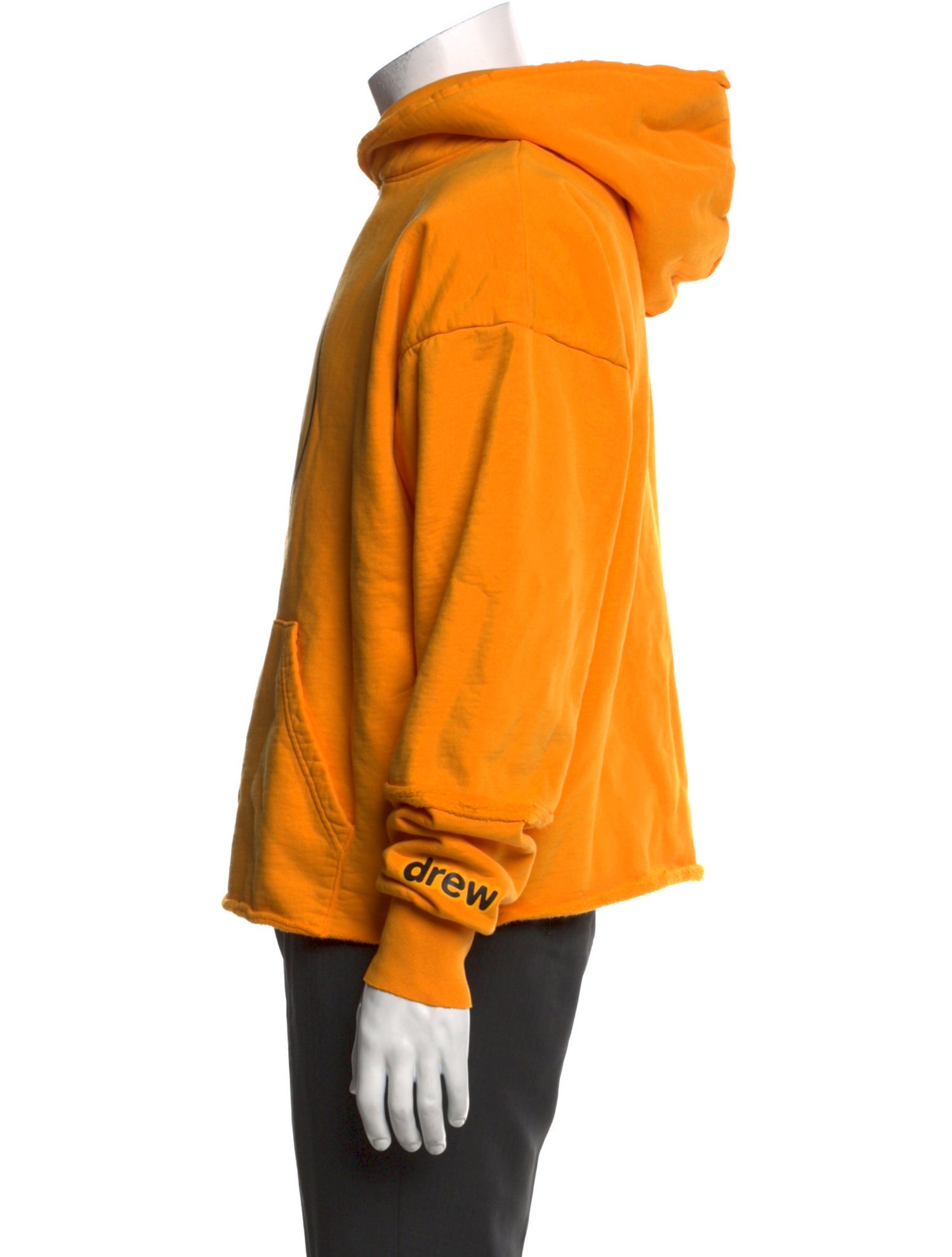 Drew House Graphic Print V-Neck Hoodie