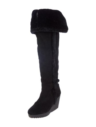 Diane von Furstenberg Wedge Boots