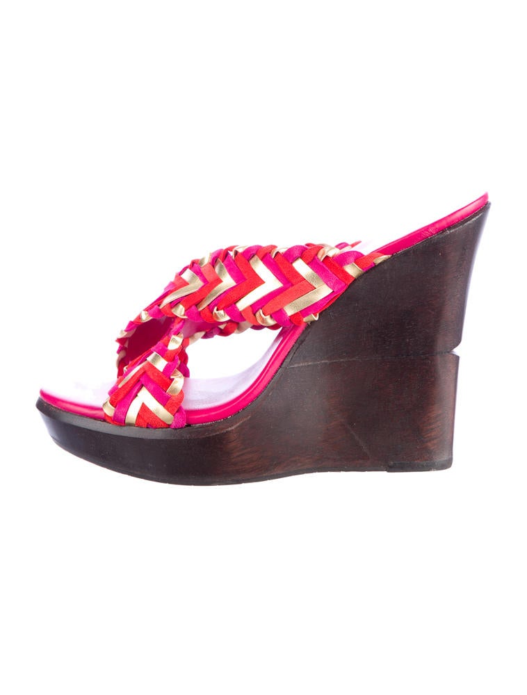 Diane von Furstenberg Wedge Sandals
