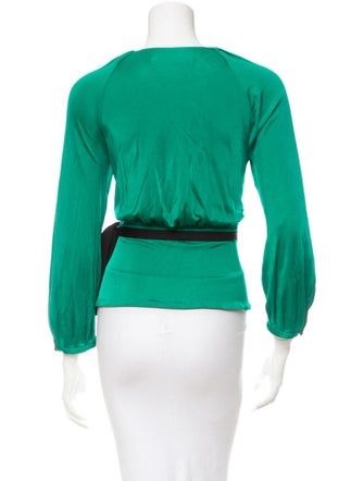 Diane von Furstenberg Sheer Tunic