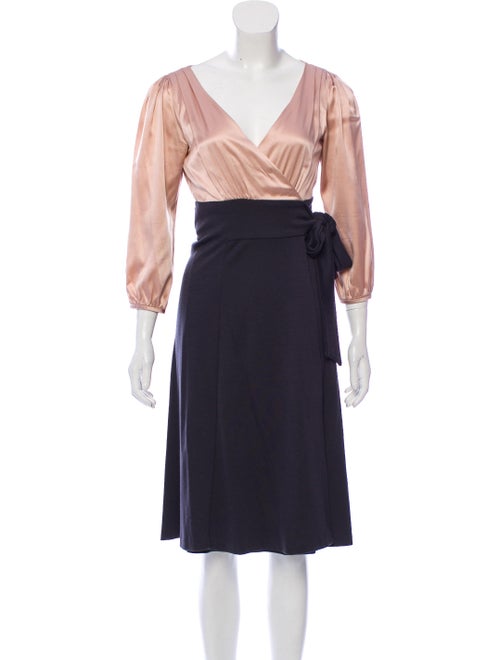 Diane von Furstenberg Bennet Wrap Dress wool