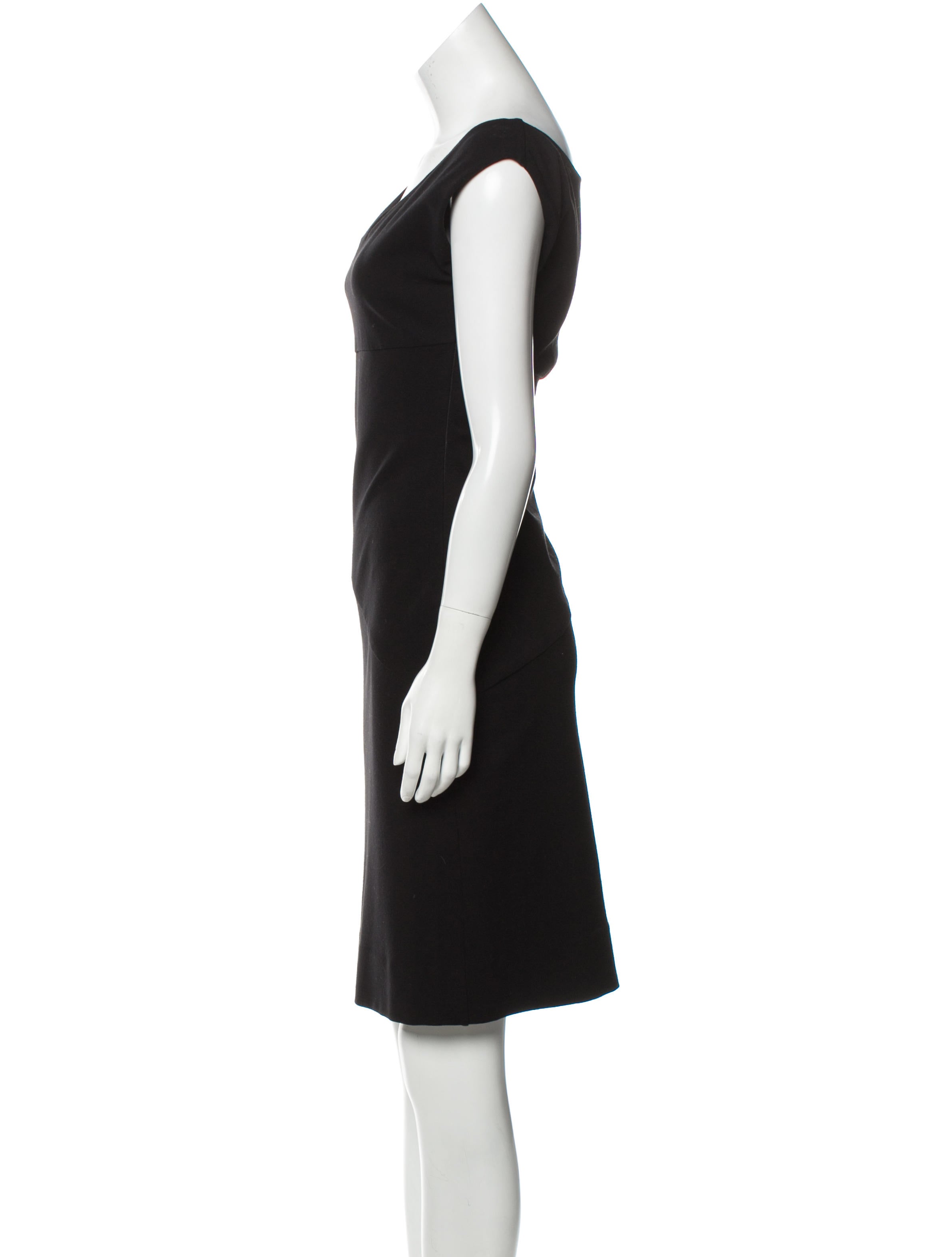 Diane von Furstenberg V-Neck Knee-Length Dress