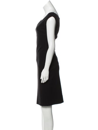 Diane von Furstenberg V-Neck Knee-Length Dress