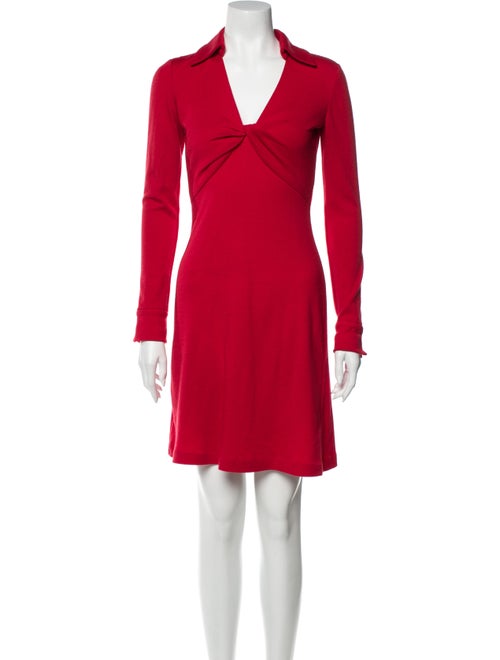 Diane von Furstenberg DVF Twist Knee-Length Dress