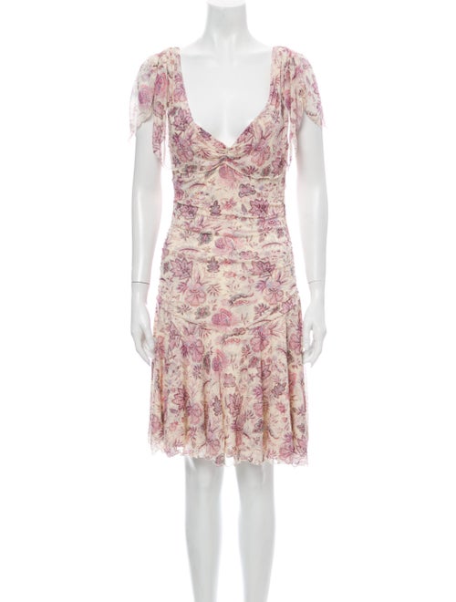 Diane von Furstenberg Silk Knee-Length Dress