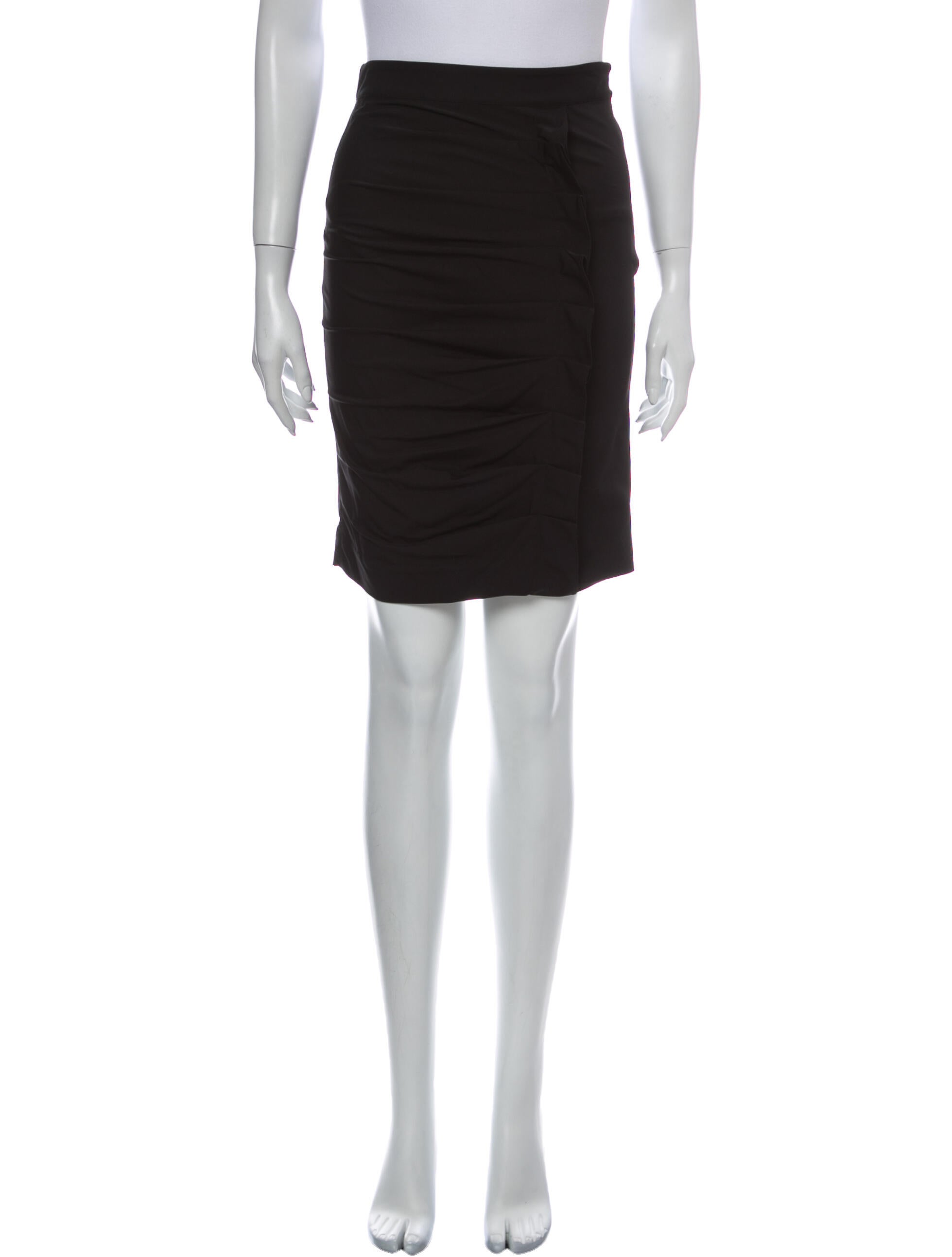 Diane von Furstenberg Ruffle Embellishment Knee-Length Skirt