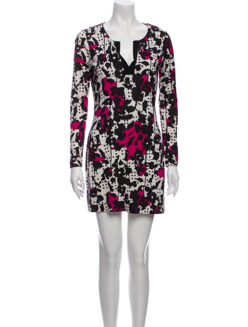 Diane von Furstenberg Silk Mini Dress White