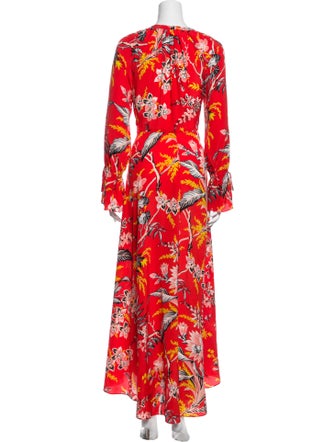 Diane von Furstenberg Silk Long Dress