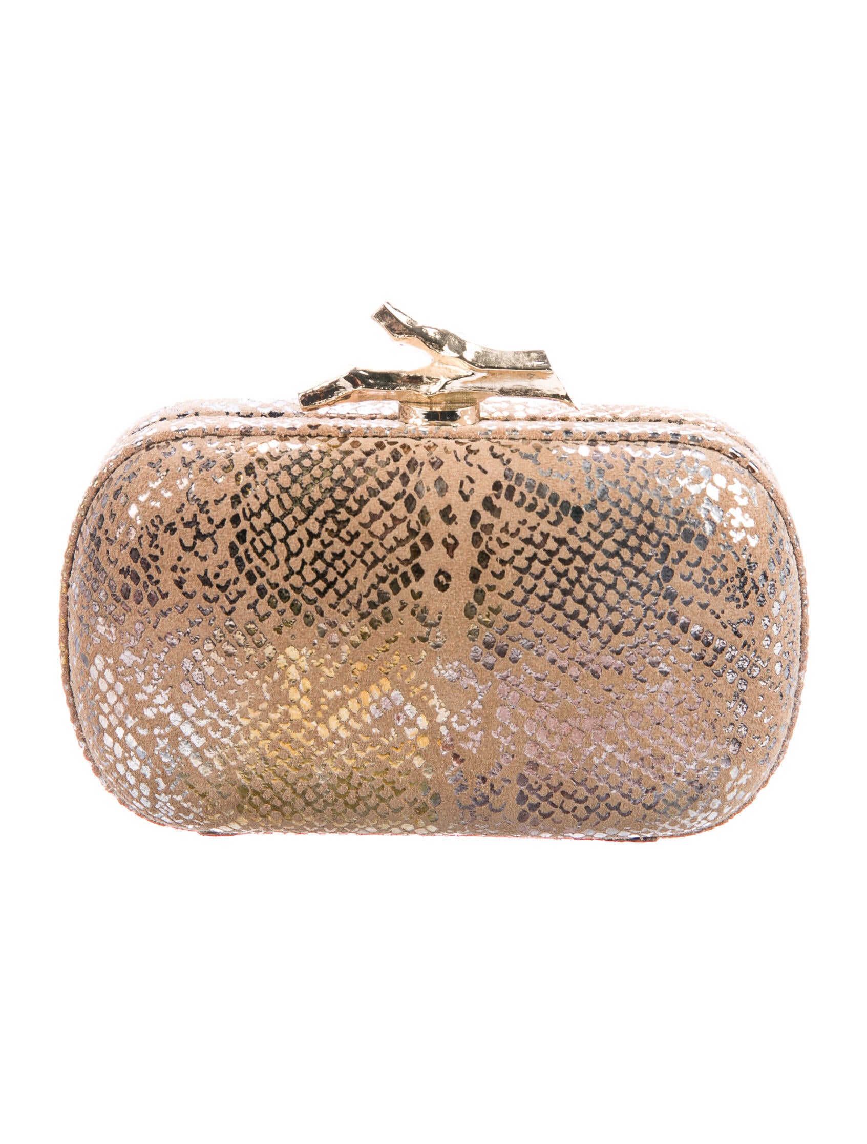Diane von Furstenberg Metallic Lytton Clutch - Handbags -
WDI280038 | The RealReal