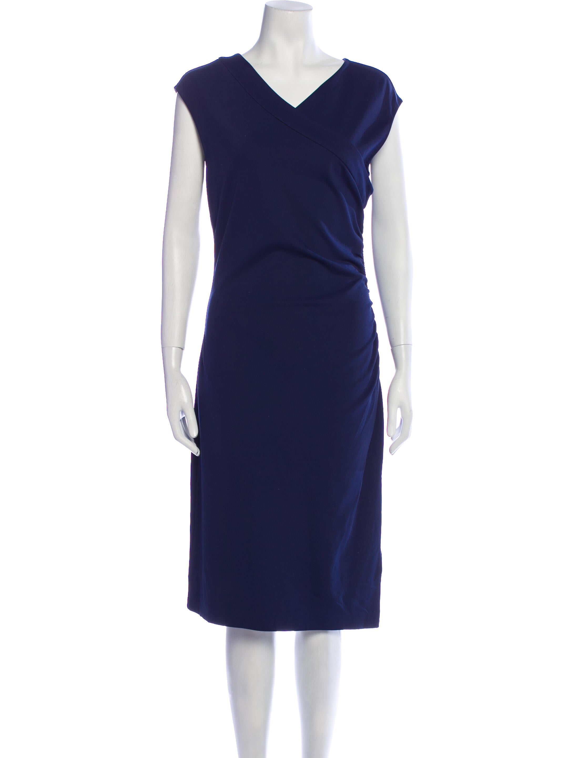 Diane von Furstenberg V-Neck Knee-Length Dress
