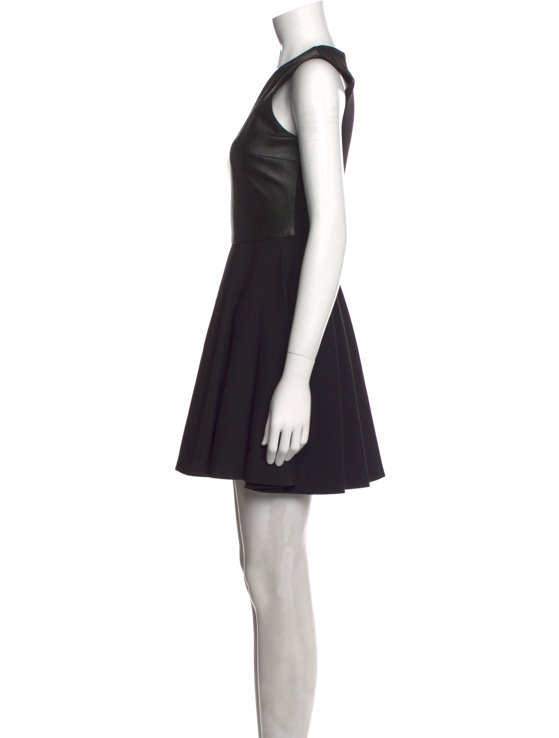 Diane von Furstenberg Crew Neck Mini Dress