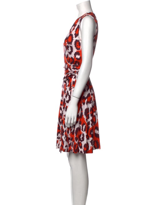 Diane von Furstenberg Printed Knee-Length Dress
