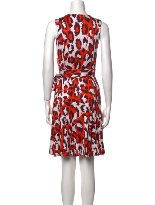 Diane von Furstenberg Printed Knee-Length Dress