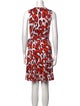 Diane von Furstenberg Printed Knee-Length Dress
