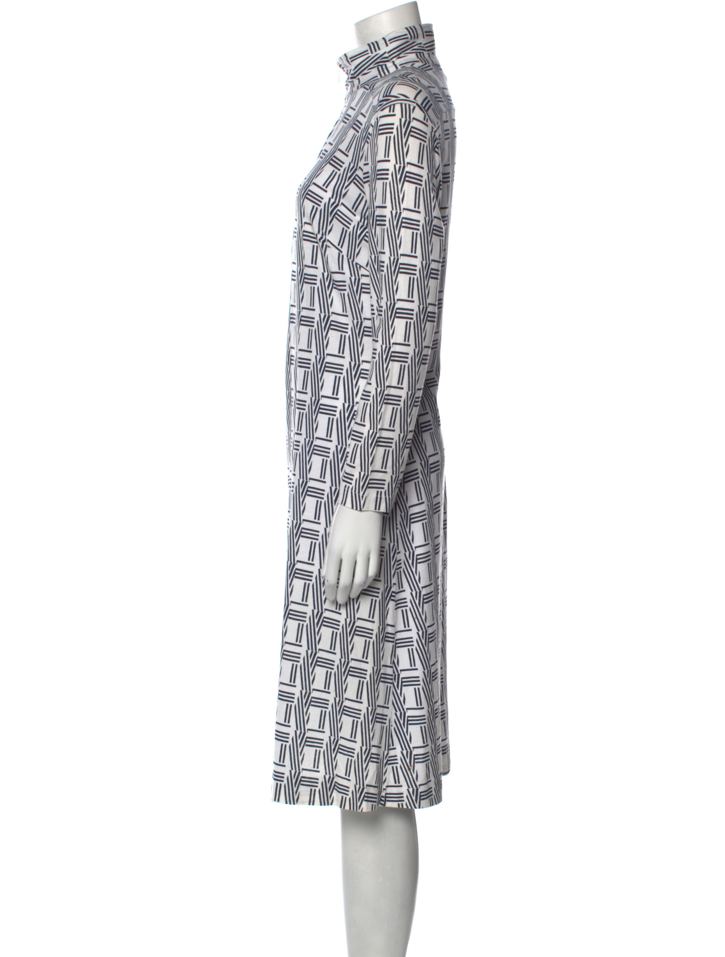 Diane von Furstenberg Printed Knee-Length Dress