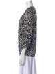 Diane von Furstenberg Silk Animal Print Blouse