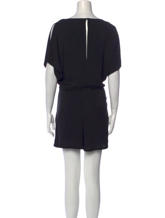 Diane von Furstenberg V-Neck Romper
