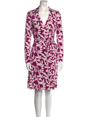 Diane von Furstenberg Silk Knee-Length Dress