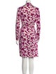 Diane von Furstenberg Silk Knee-Length Dress