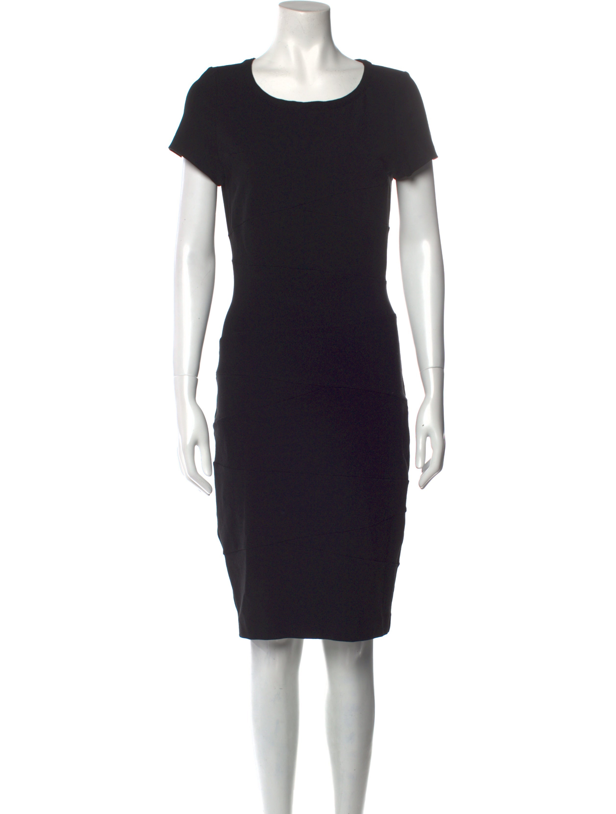 Diane von Furstenberg Scoop Neck Knee-Length Dress