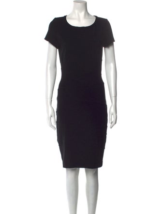Diane von Furstenberg Scoop Neck Knee-Length Dress