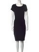 Diane von Furstenberg Scoop Neck Knee-Length Dress
