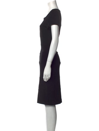 Diane von Furstenberg Scoop Neck Knee-Length Dress
