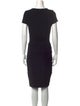 Diane von Furstenberg Scoop Neck Knee-Length Dress