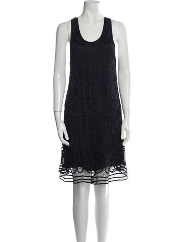Diane von Furstenberg Dresses Silk Knee-Length Dress US 2 | XS
