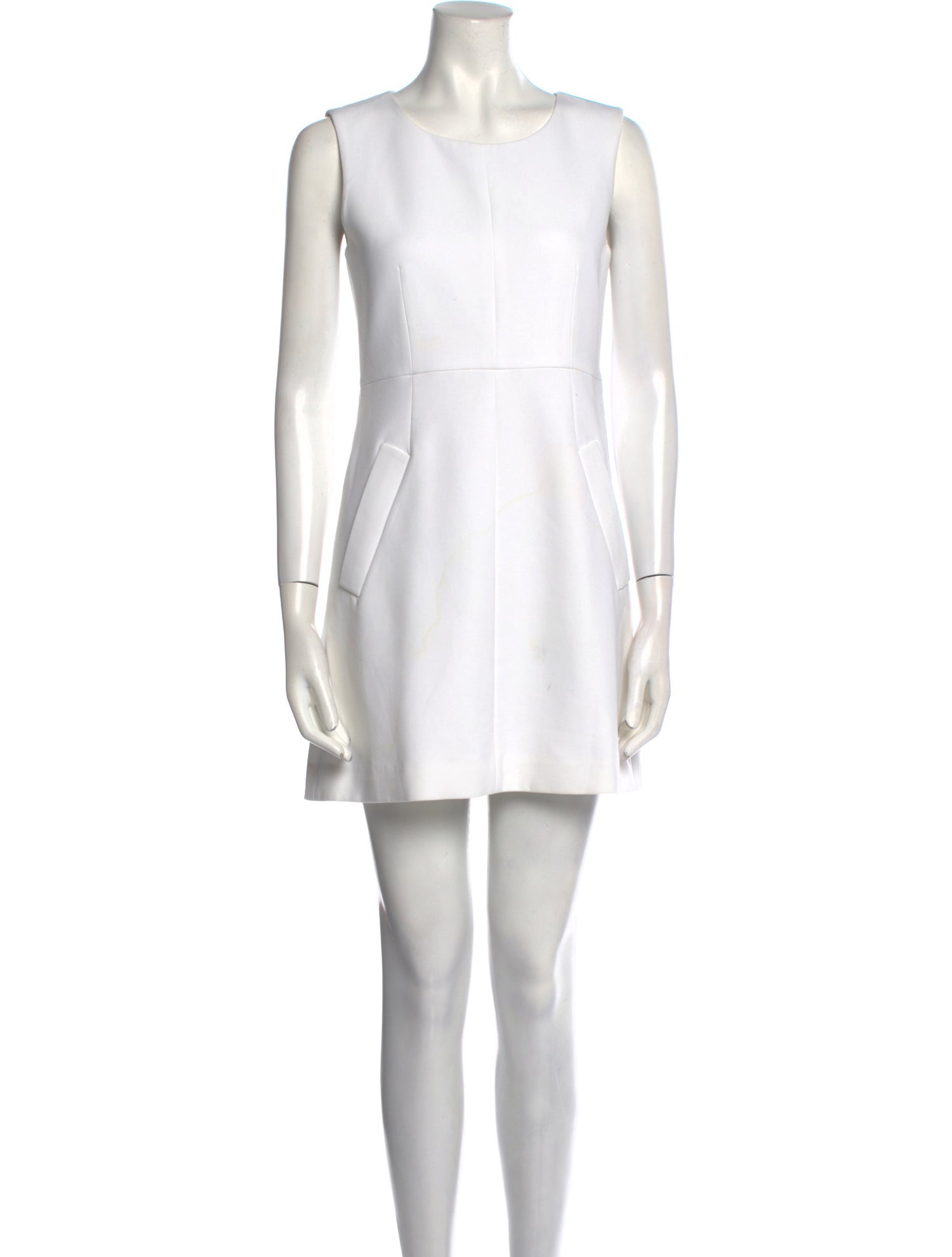 Diane von Furstenberg Crew Neck Mini Dress