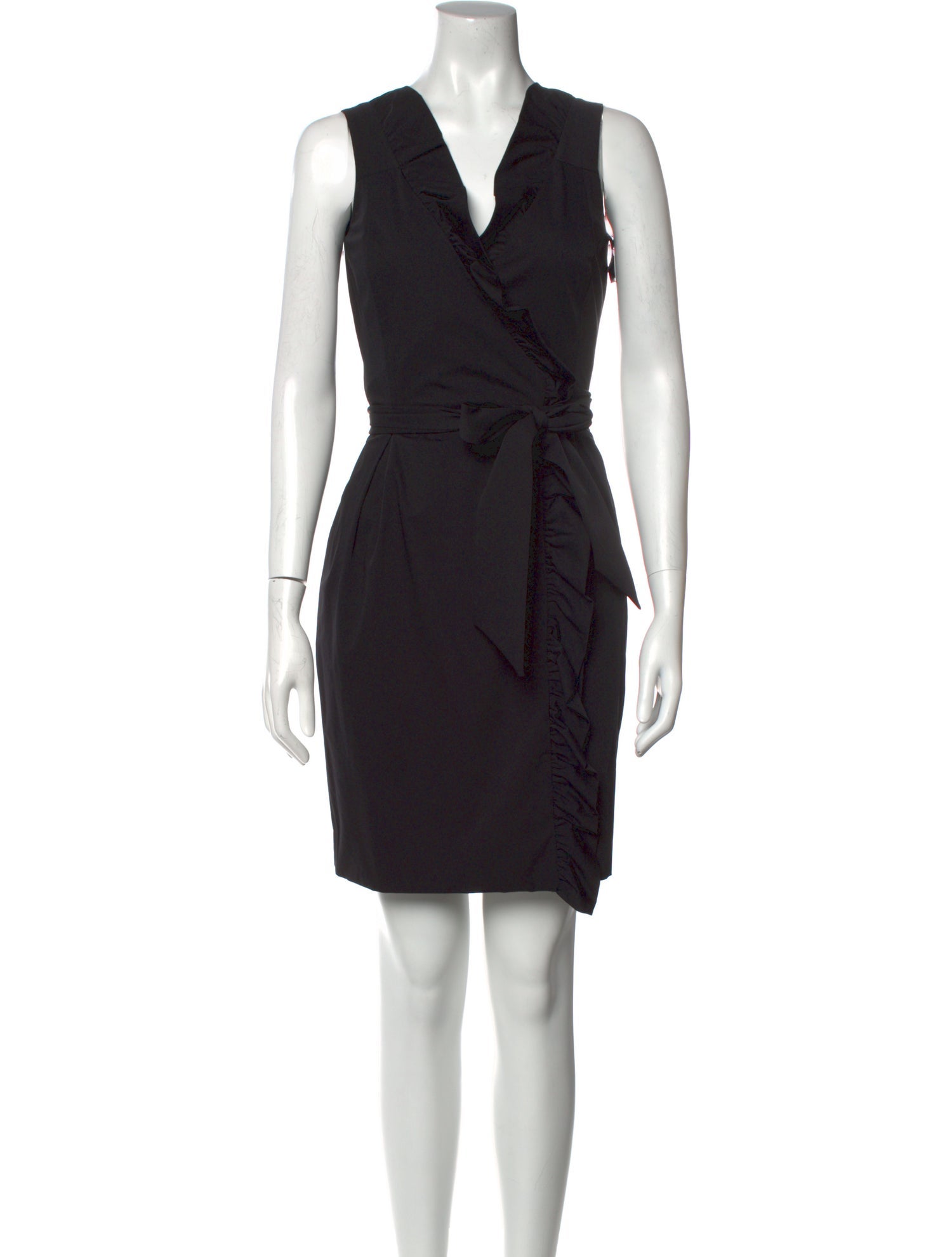 Diane von Furstenberg V-Neck Knee-Length Dress