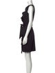 Diane von Furstenberg V-Neck Knee-Length Dress