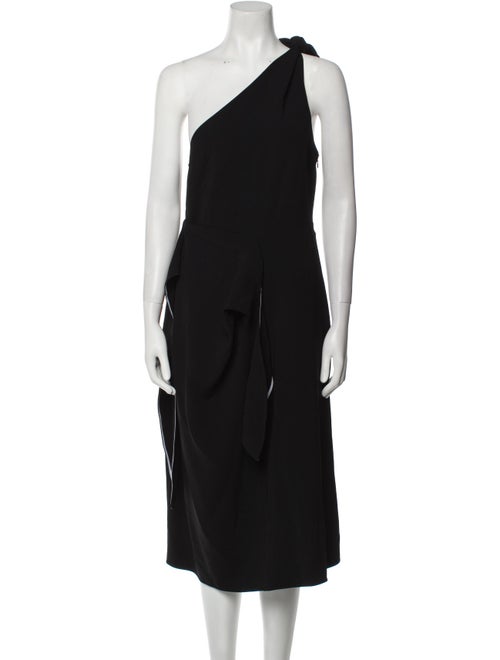 Diane von Furstenberg One-Shoulder Midi Length Dress